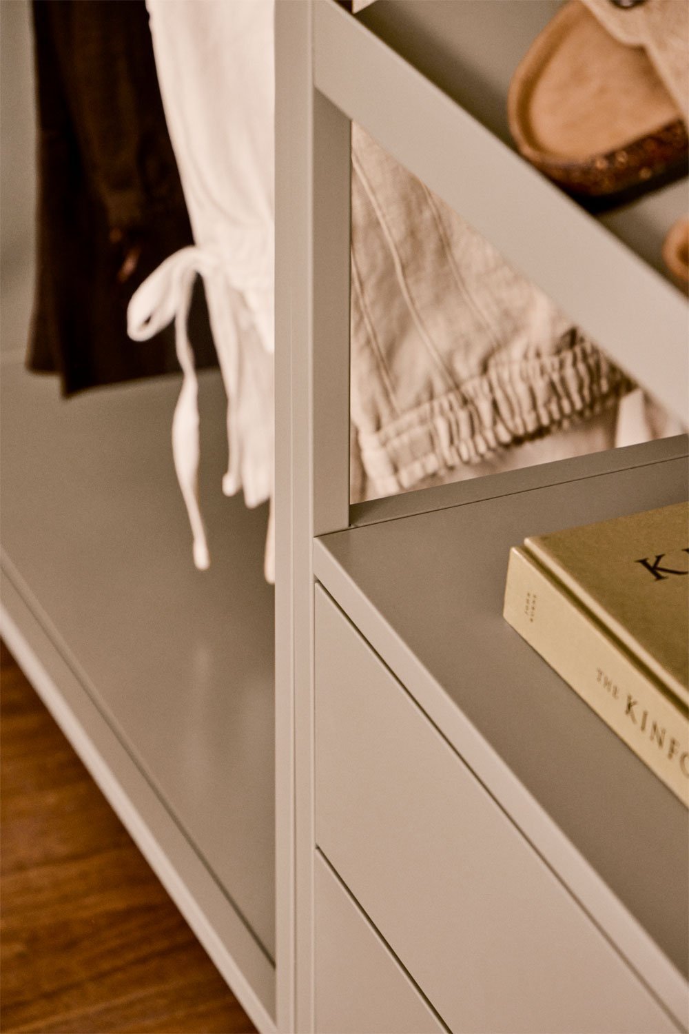 Janine steel shoe rack with drawers, gallery image 2
