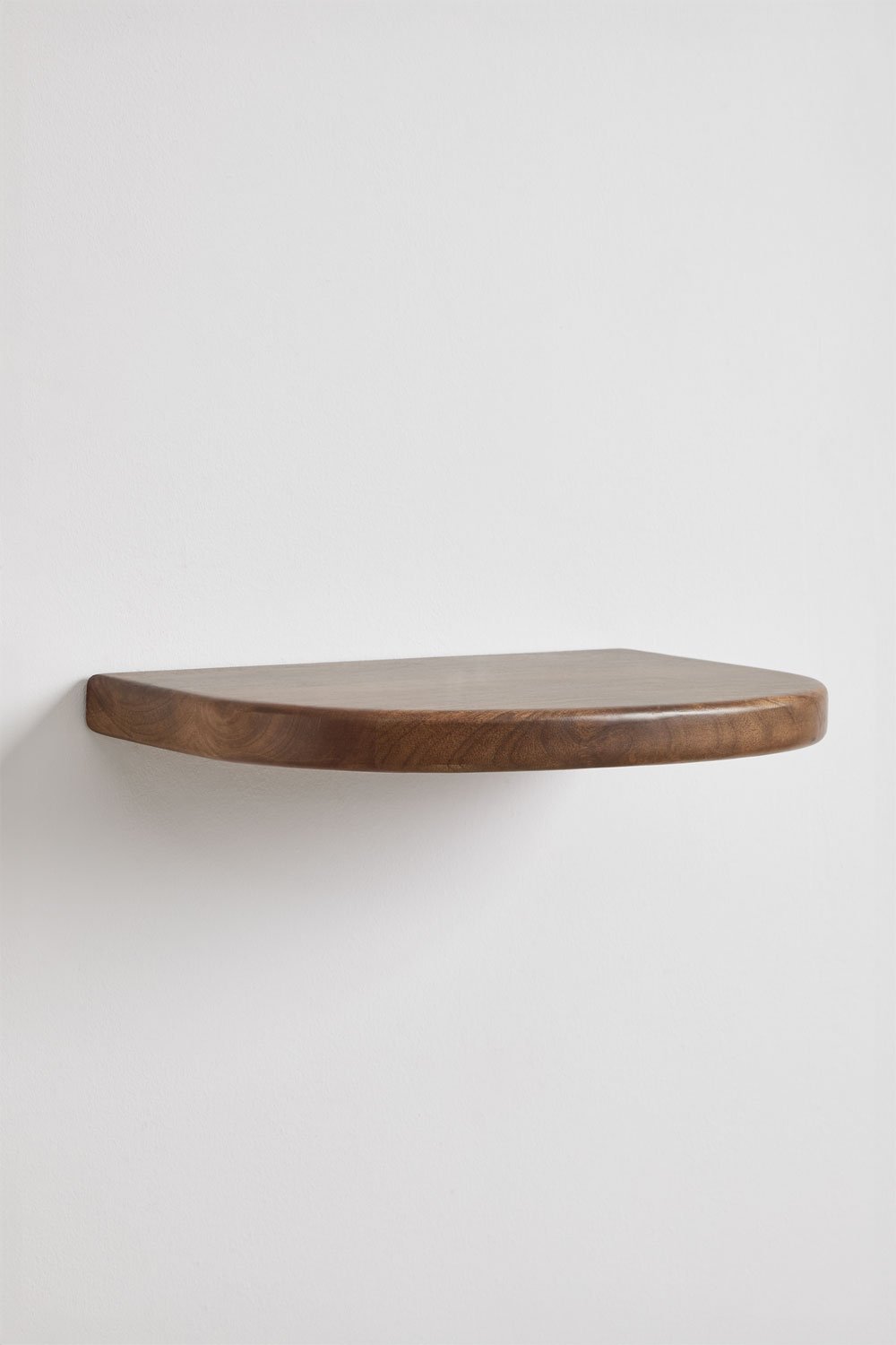 Wall shelf 45x45 cm in mango wood Agathe, gallery image 3
