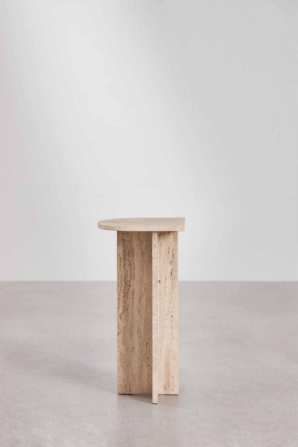 Corwel natural stone side table, gallery image 4
