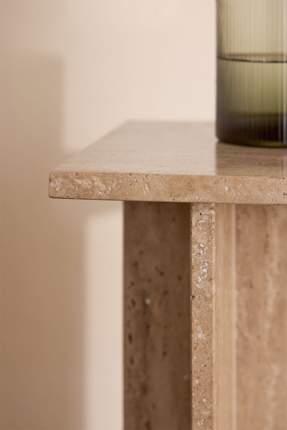 Natural stone Corwel nightstand, gallery image 2