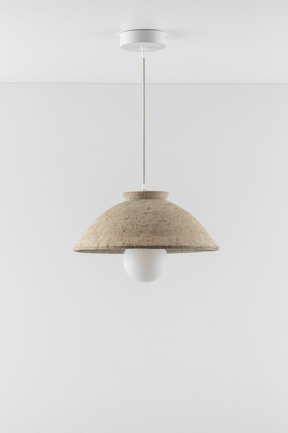 Sainza terracotta ceiling lamp, gallery image 2