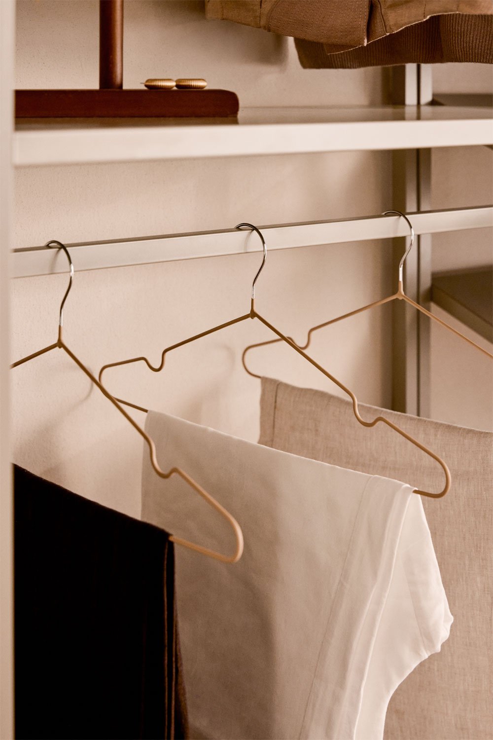 Janine 2-piece open modular wardrobe with drawers, gallery image 2