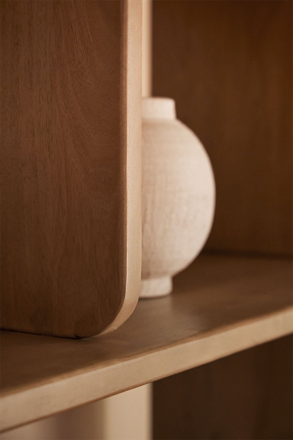 Agathe mango wood shelving unit, gallery image 2