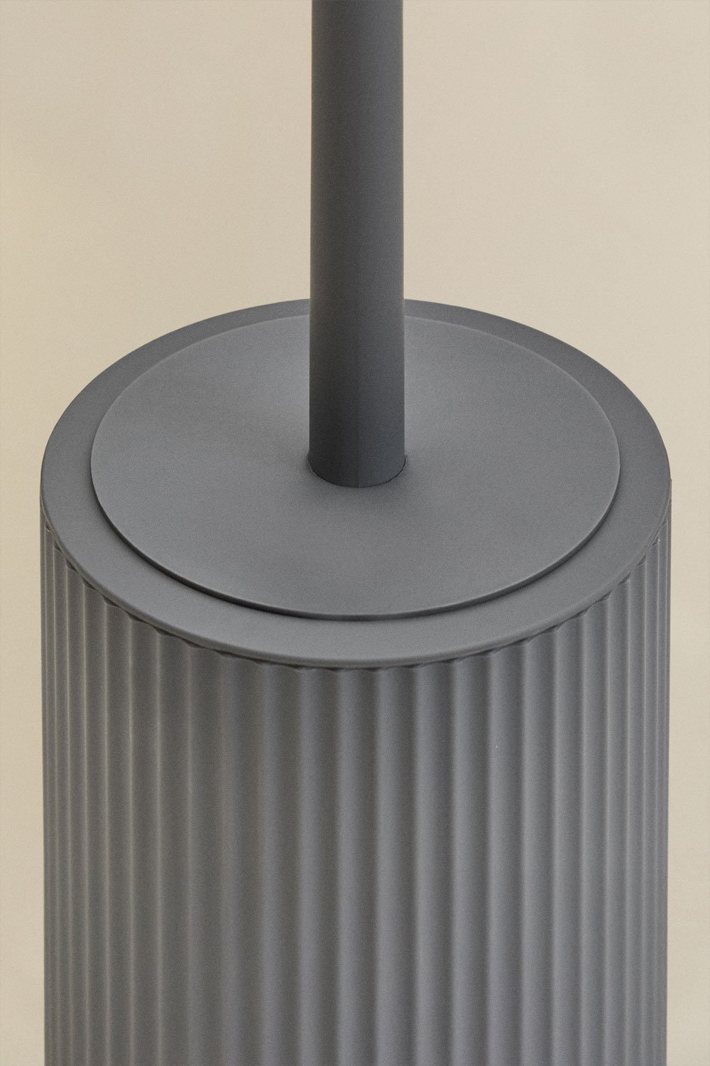 Toilet brush in graphite grey ABS Ozene, gallery image 3