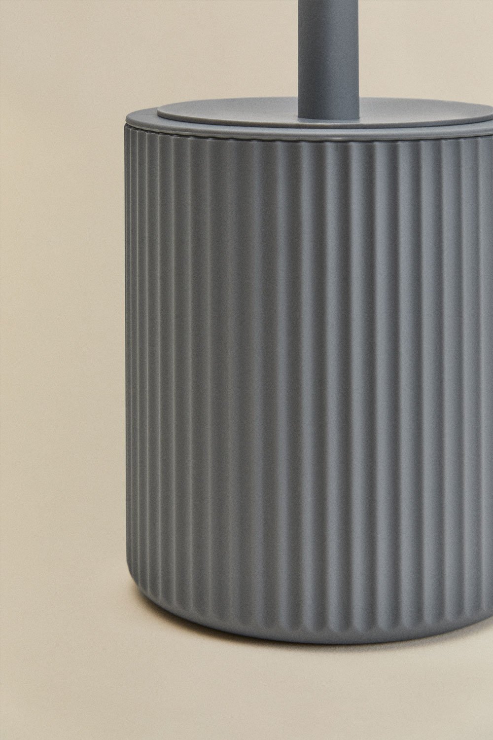 Toilet brush in graphite grey ABS Ozene, gallery image 4