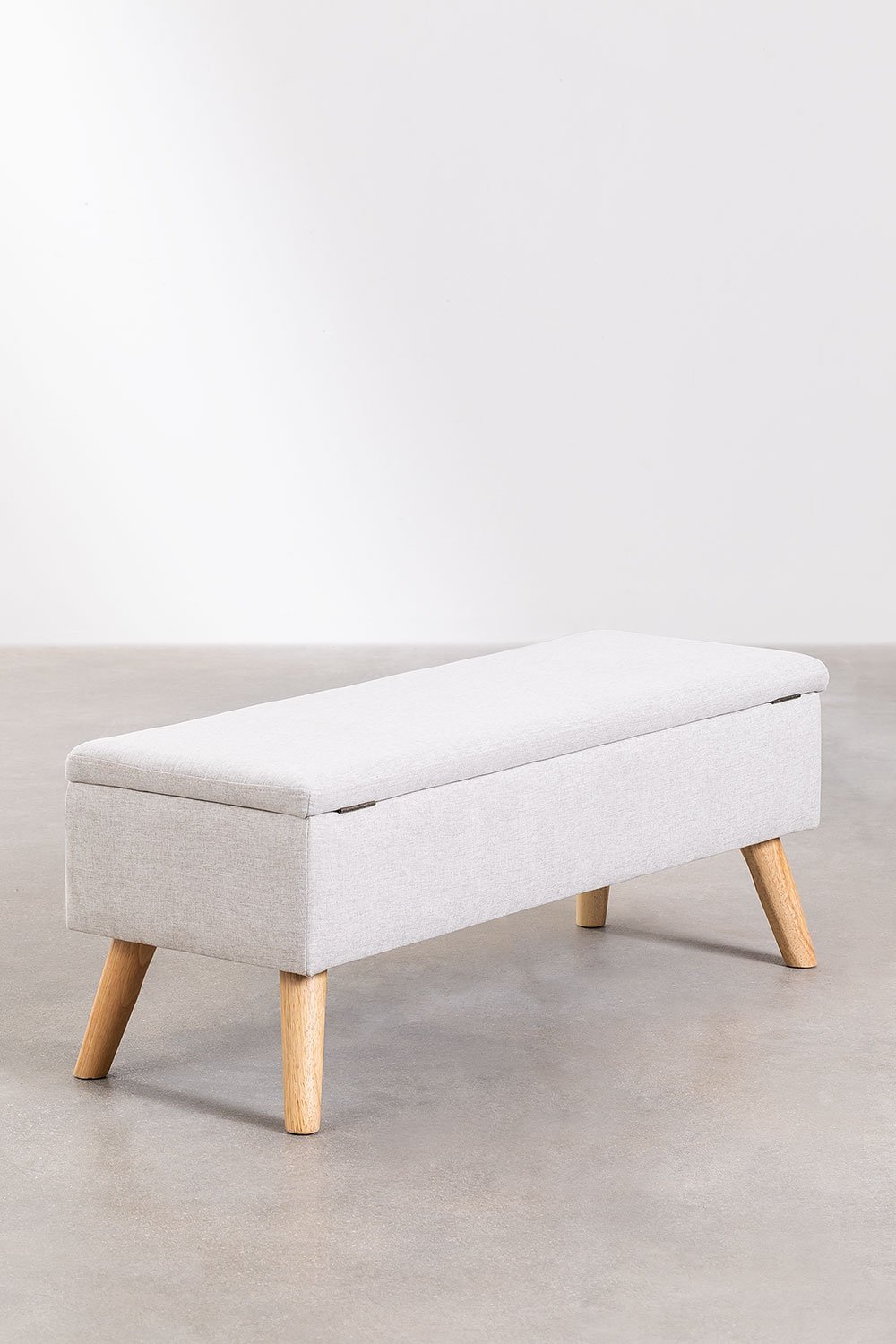 Adirane upholstered trunk bench, gallery image 4