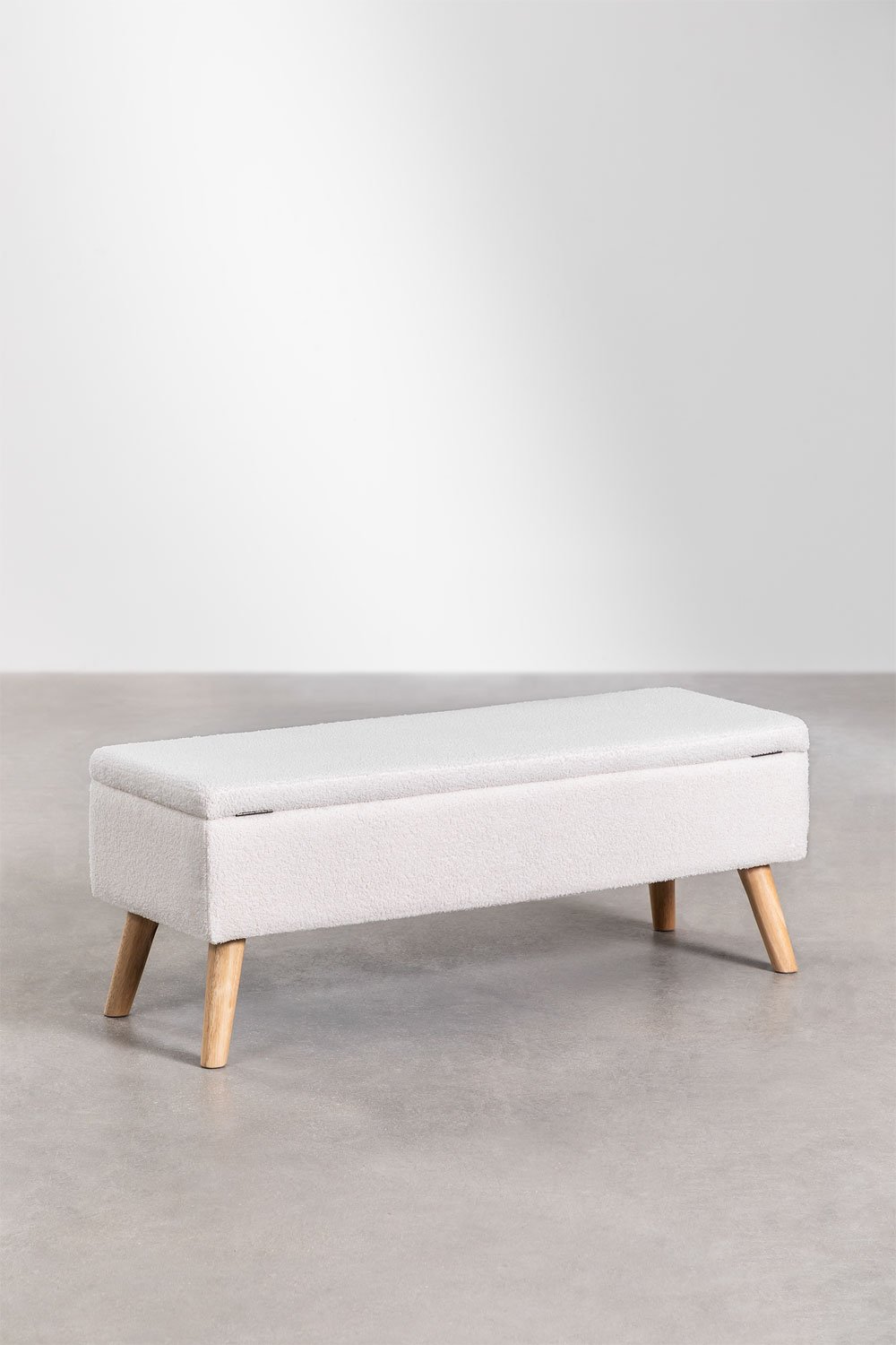 Adirane upholstered trunk bench, gallery image 5