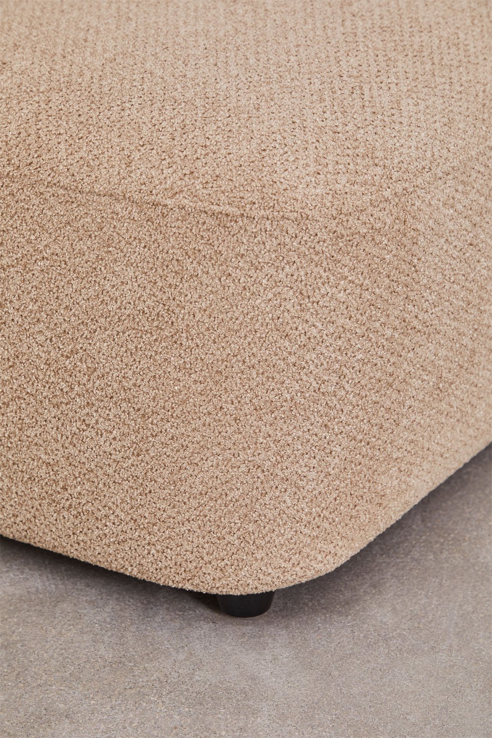 2-piece modular sofa and armchair living room set in Coco chenille, gallery image 6