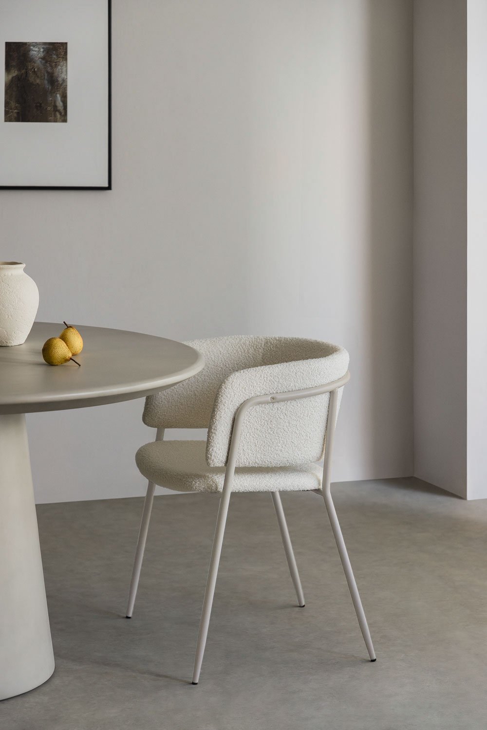 Nalon upholstered dining chair, gallery image 1