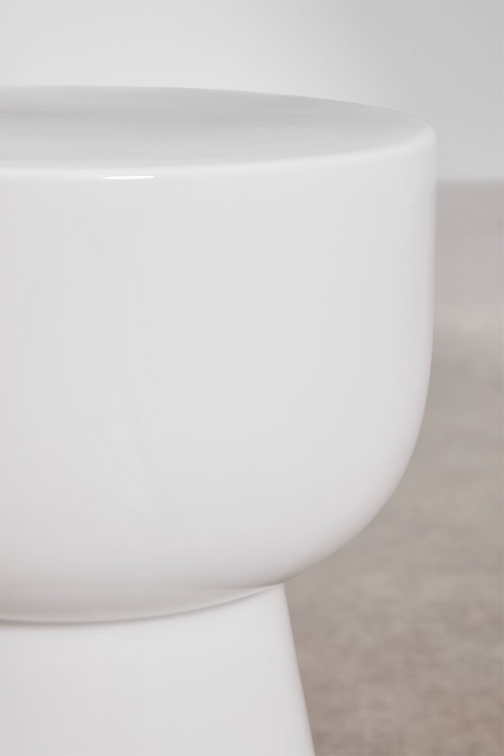 Kaly ceramic round side table Ø35 cm, gallery image 3