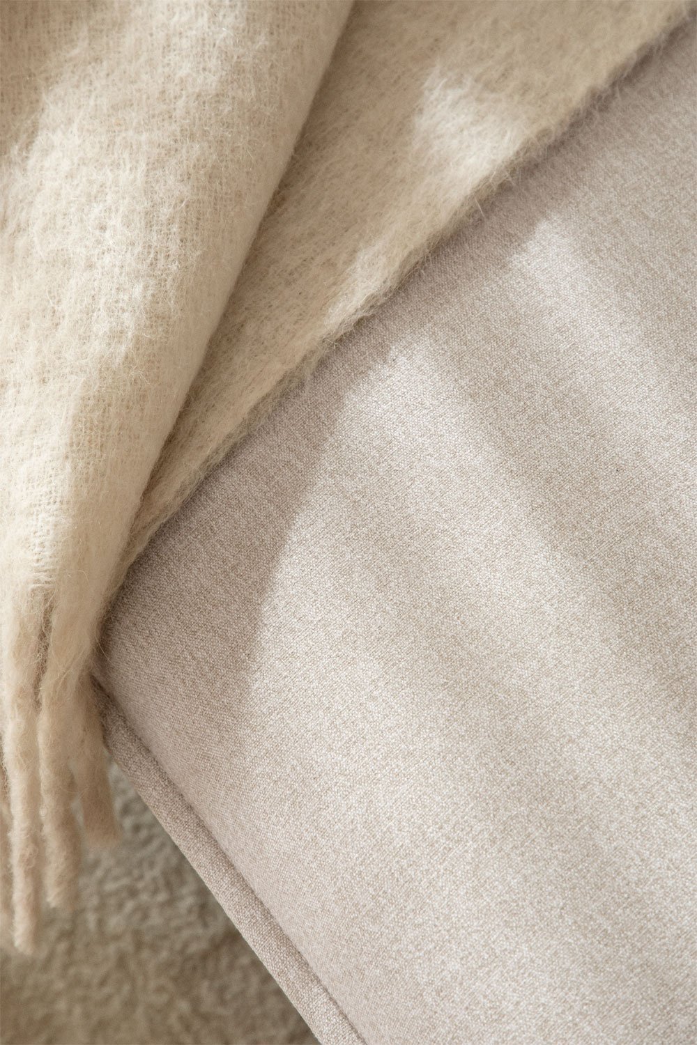 3-seater reclining sofa in Shung fabric, gallery image 3