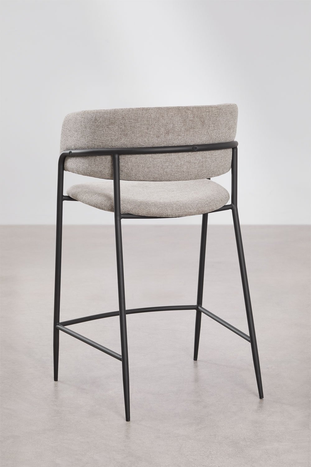 Nalon upholstered high stool, gallery image 4