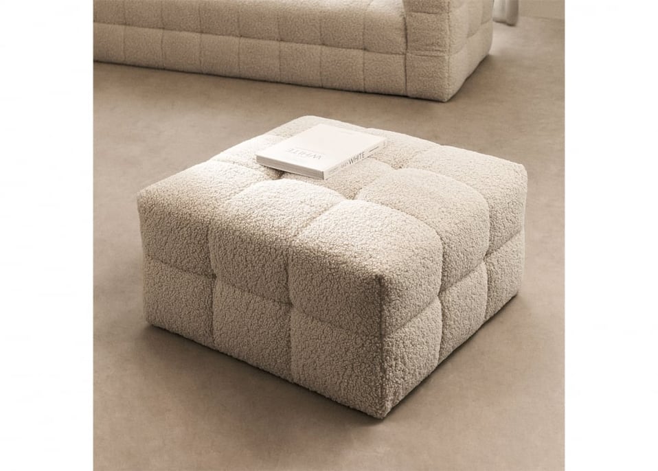 Harriet Sheepskin Puff