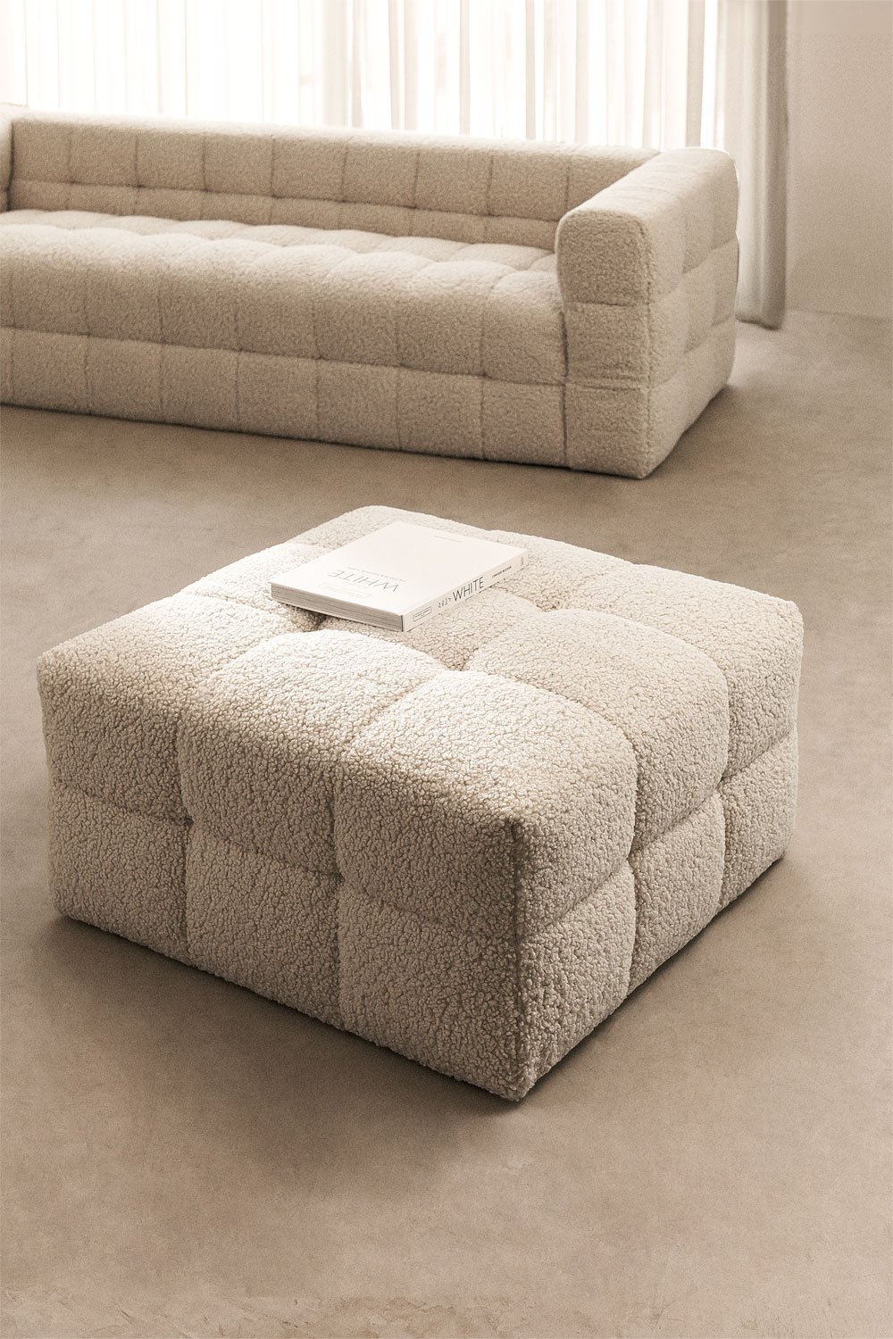Harriet Sheepskin Puff, gallery image 1