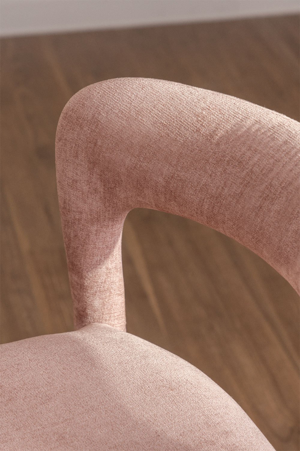 High stool with upholstered backrest Brusel, gallery image 2