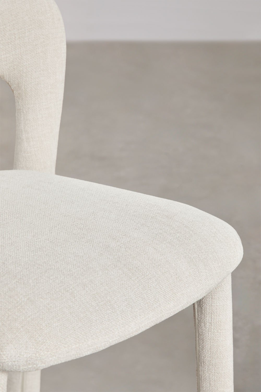 Pack of 4 high stools with upholstered backrest Brusel, gallery image 7