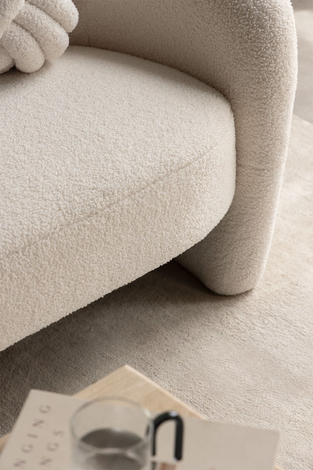Gombren 2-seater sheepskin sofa, gallery image 2