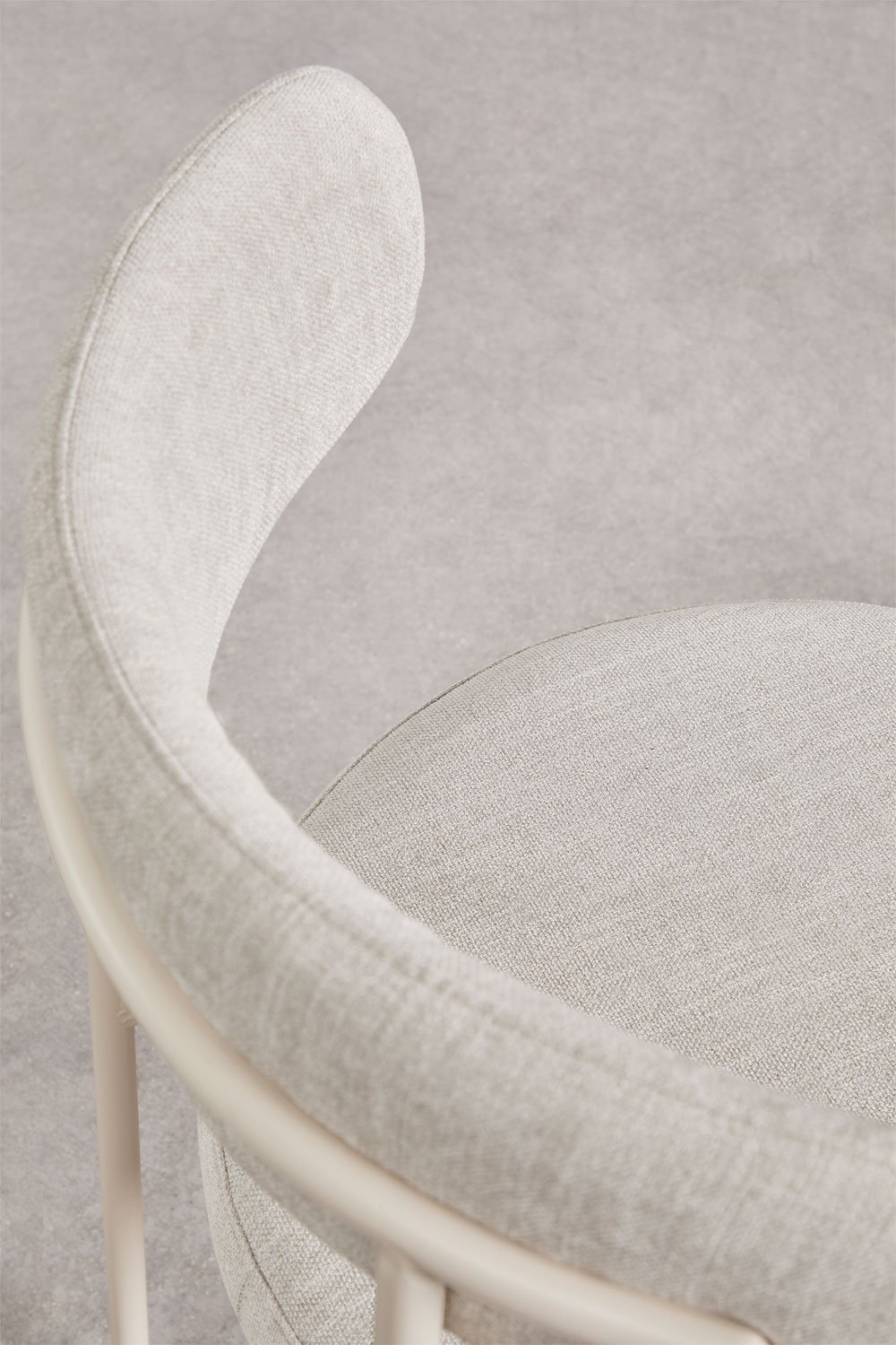 Pack of 4 Anisa upholstered dining chairs, gallery image 4