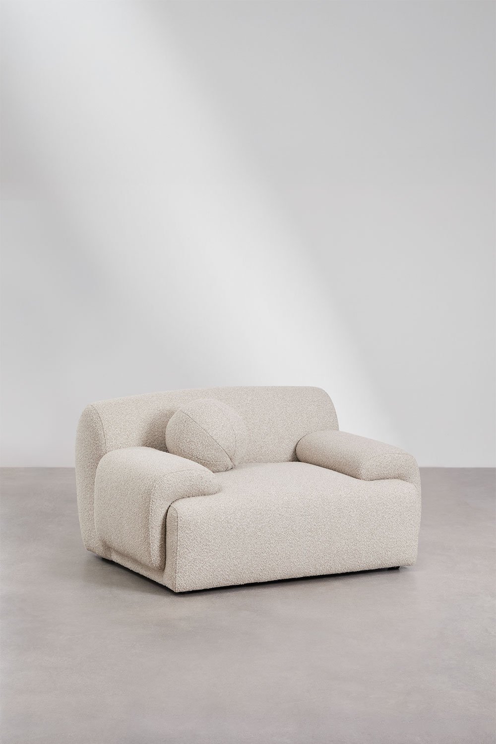 Shirina bouclé fabric armchair, gallery image 1