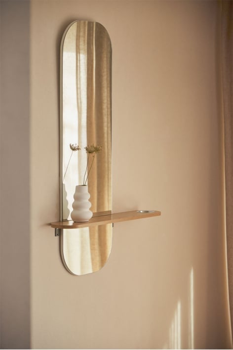 Verique MDF console table with mirror