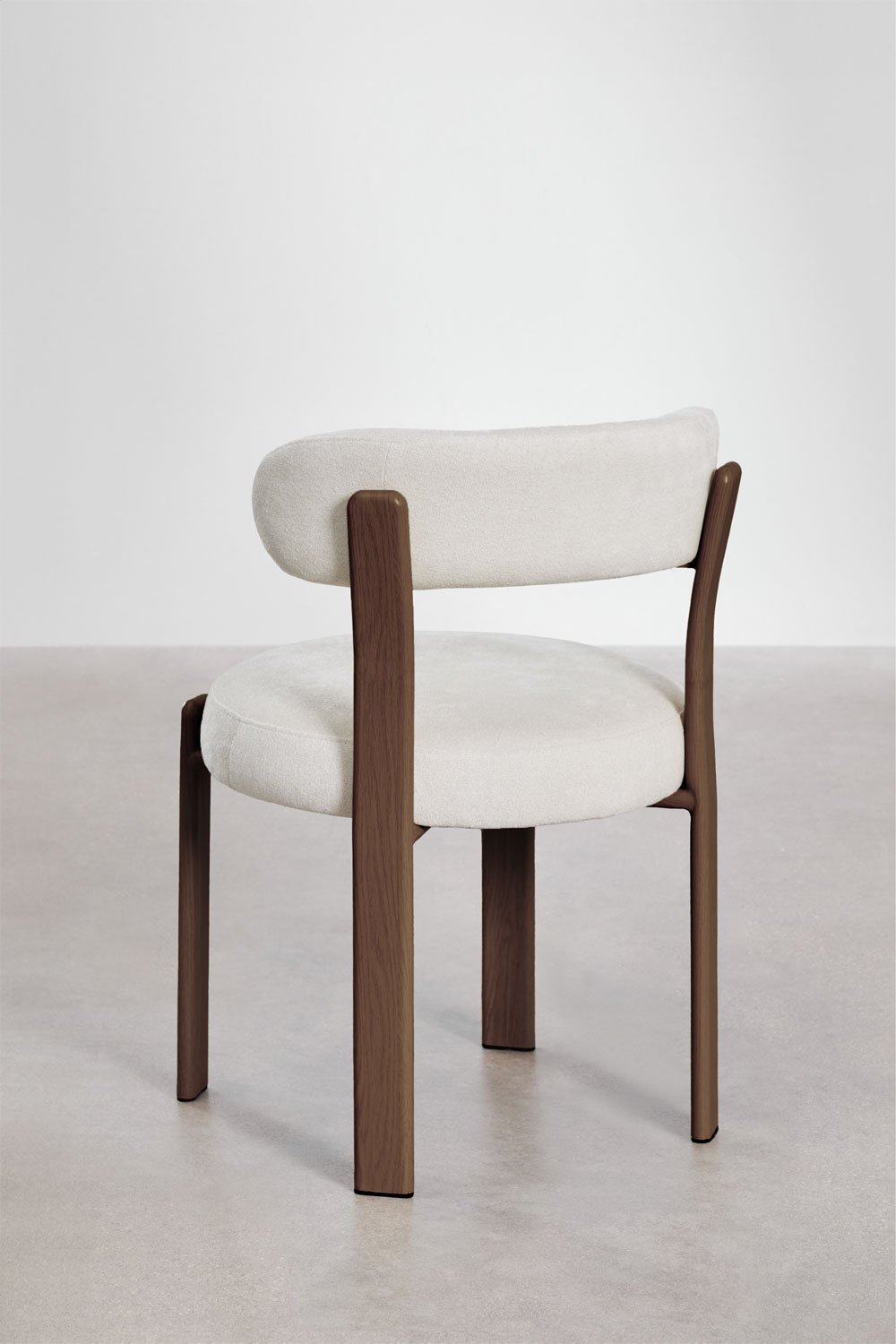 Jolie upholstered dining chair with iron frame, gallery image 6