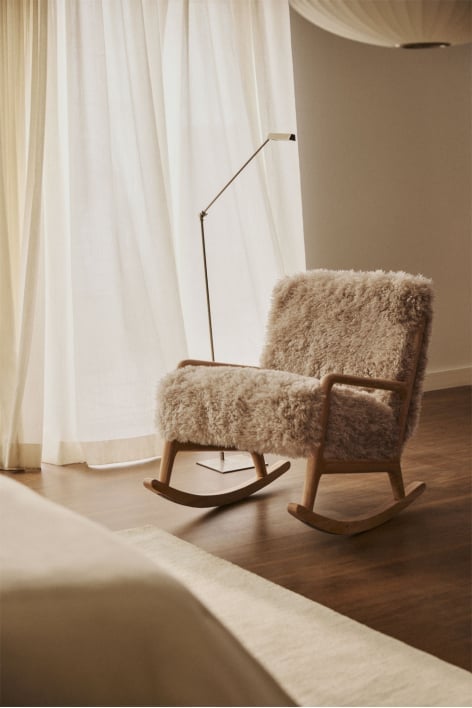 Maylene upholstered rocking chair