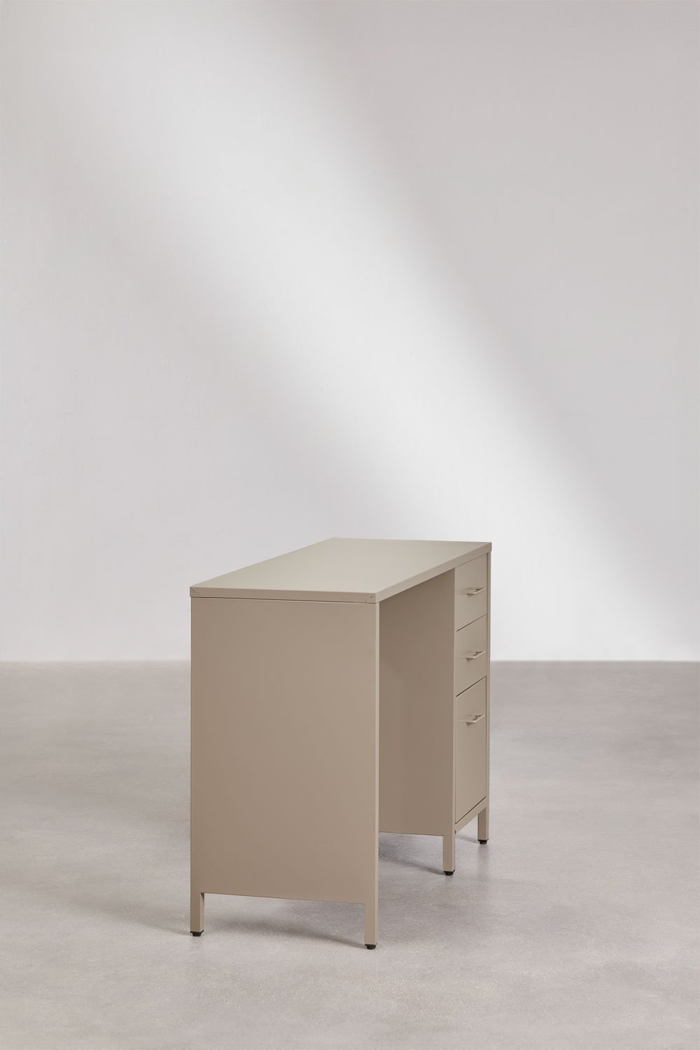 Janine 100x40 cm steel desk with drawers, gallery image 4