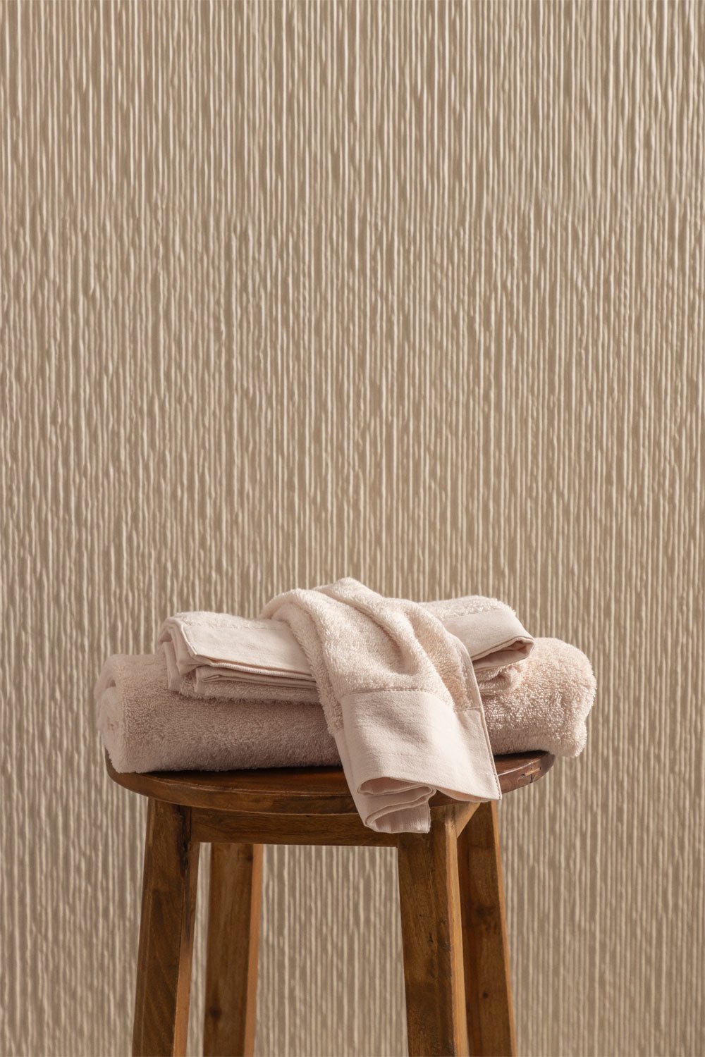 Set of 4 Markel cotton and linen towels, gallery image 2