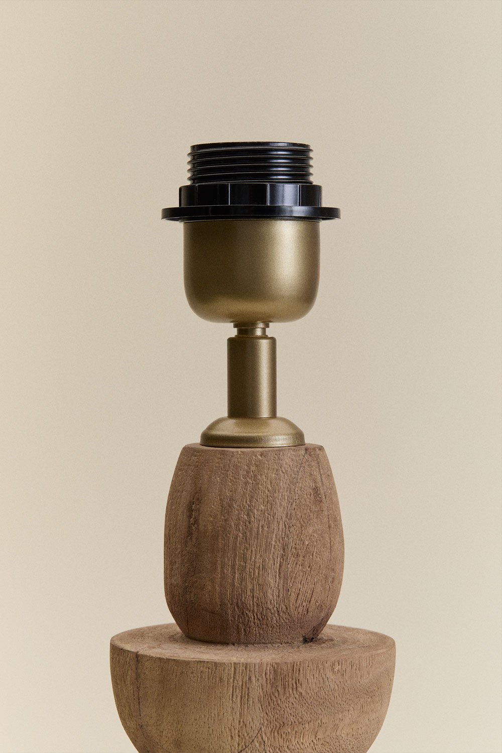 Base for table lamp 30 cm in Koski mango wood, gallery image 2