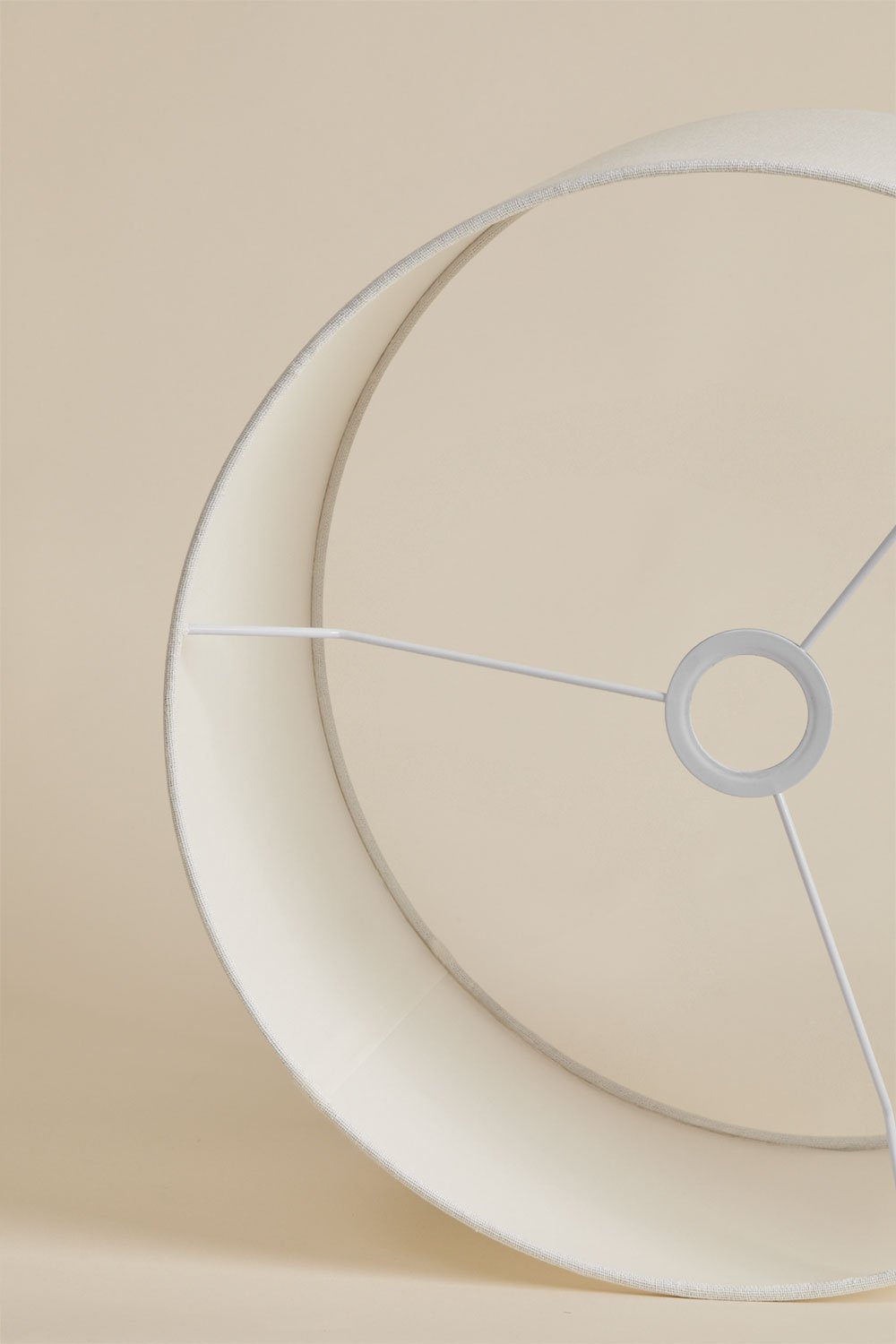 Lampshade Ø40 cm in linen and cotton Azoia, gallery image 2