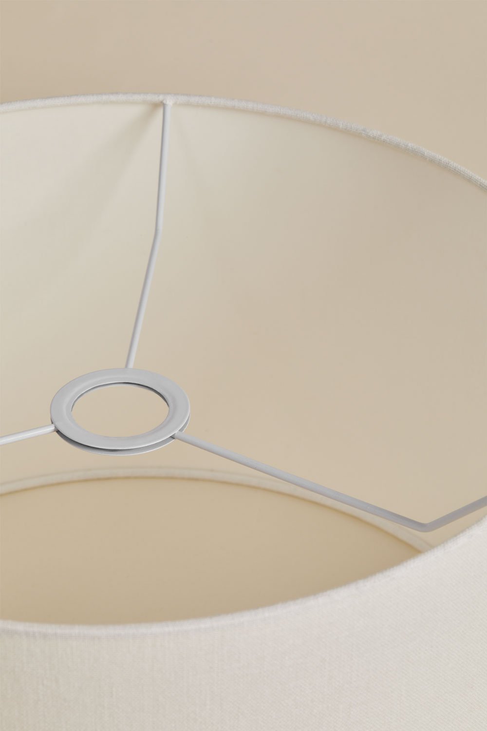 Lampshade Ø40 cm in linen and cotton Azoia, gallery image 3