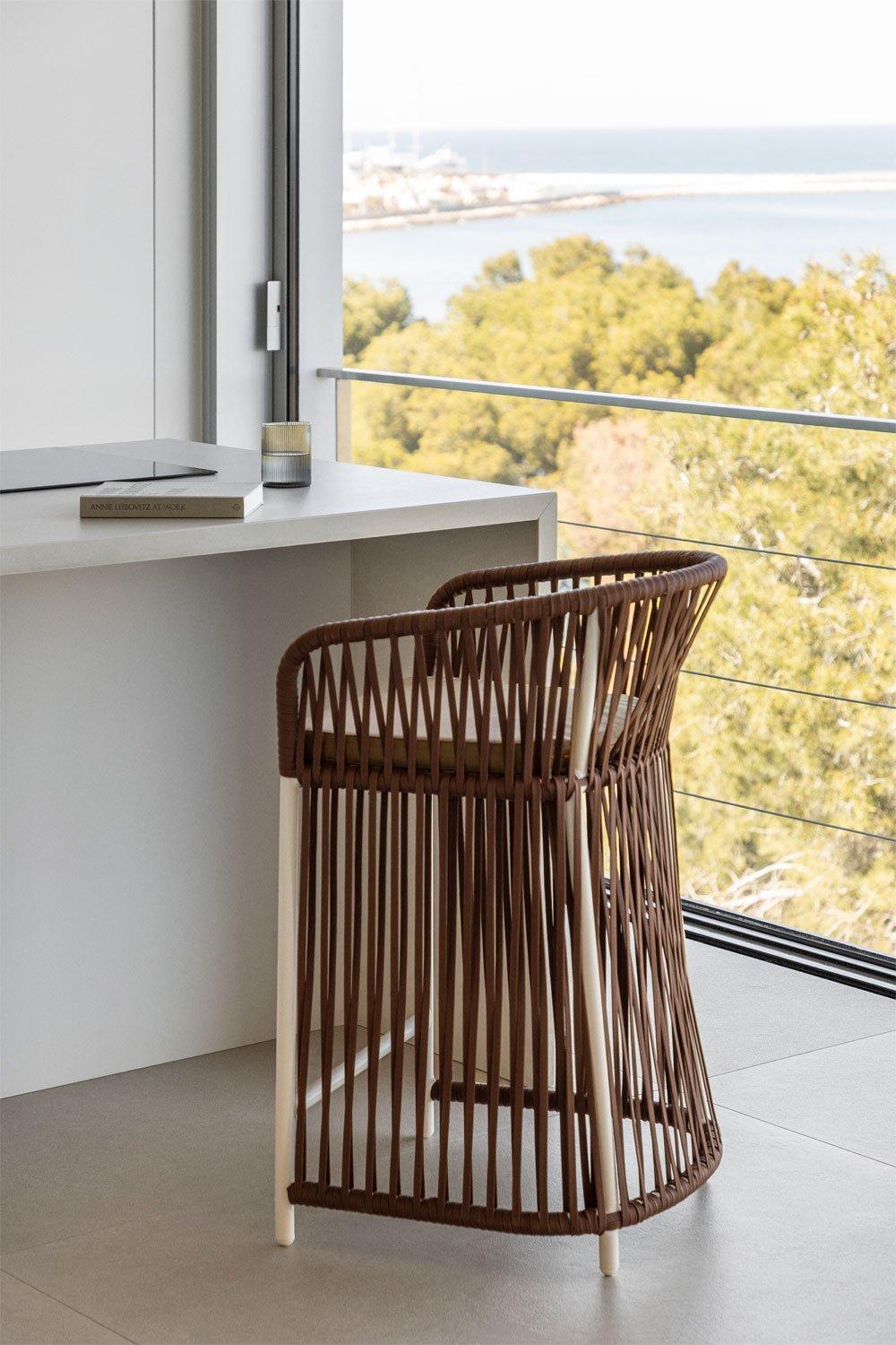 Pack of 2 Sophie high stools, gallery image 1