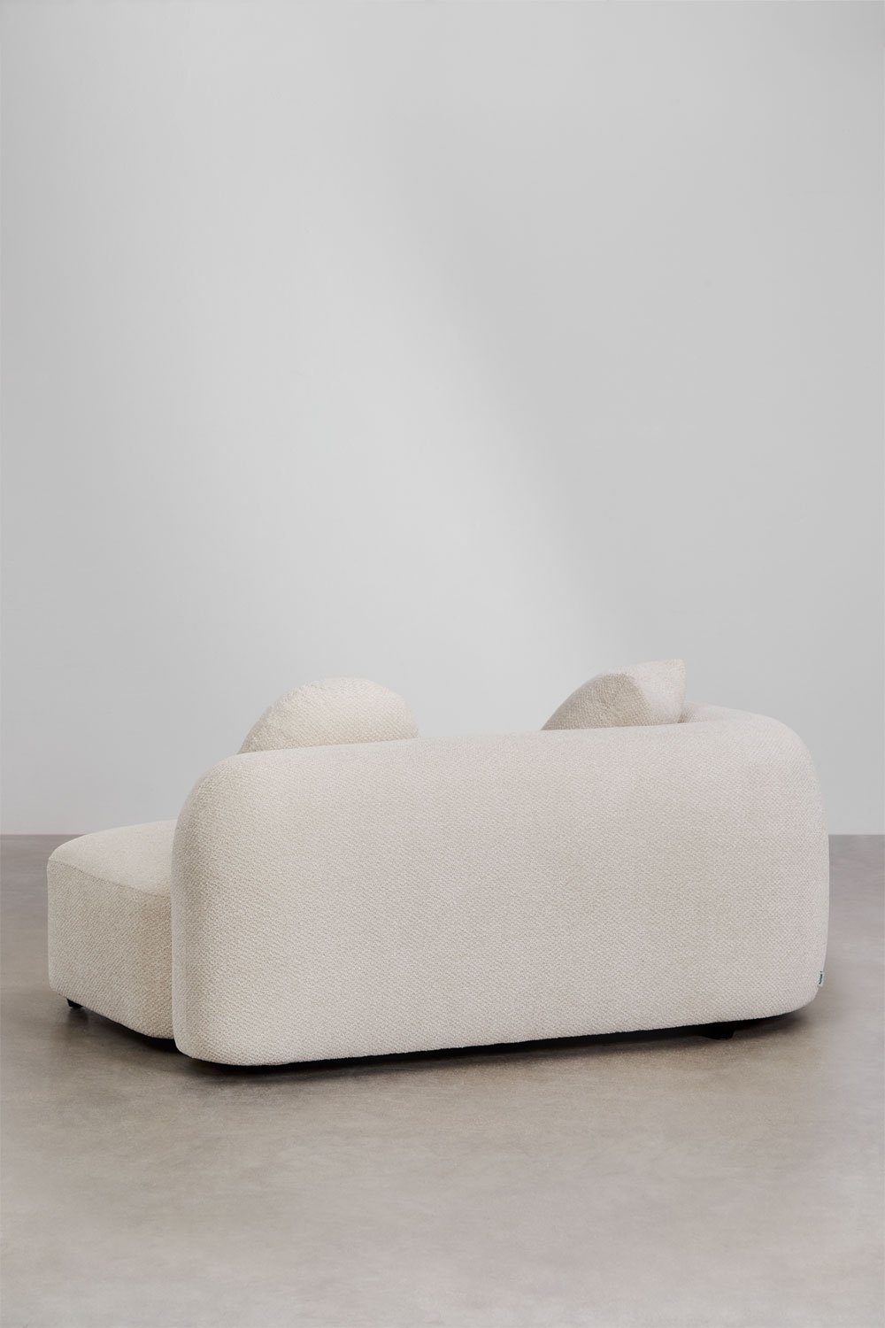 2-seater left corner module for modular sofa in Coco chenille, gallery image 4