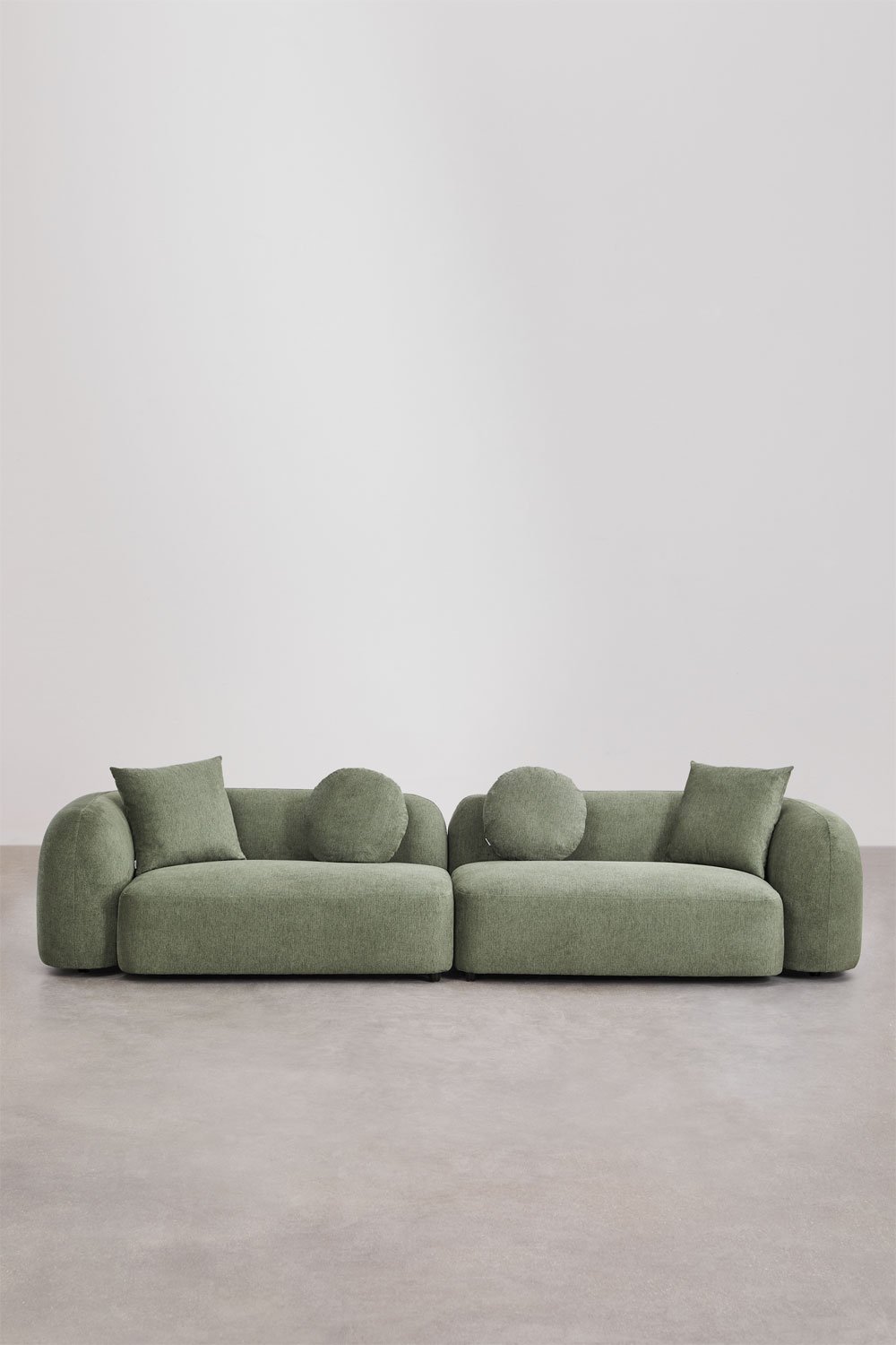 2-piece modular sofa in Coco chenille, gallery image 4