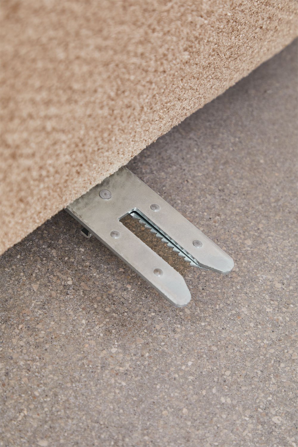 Right chaise longue module for modular sofa in Coco chenille, gallery image 9