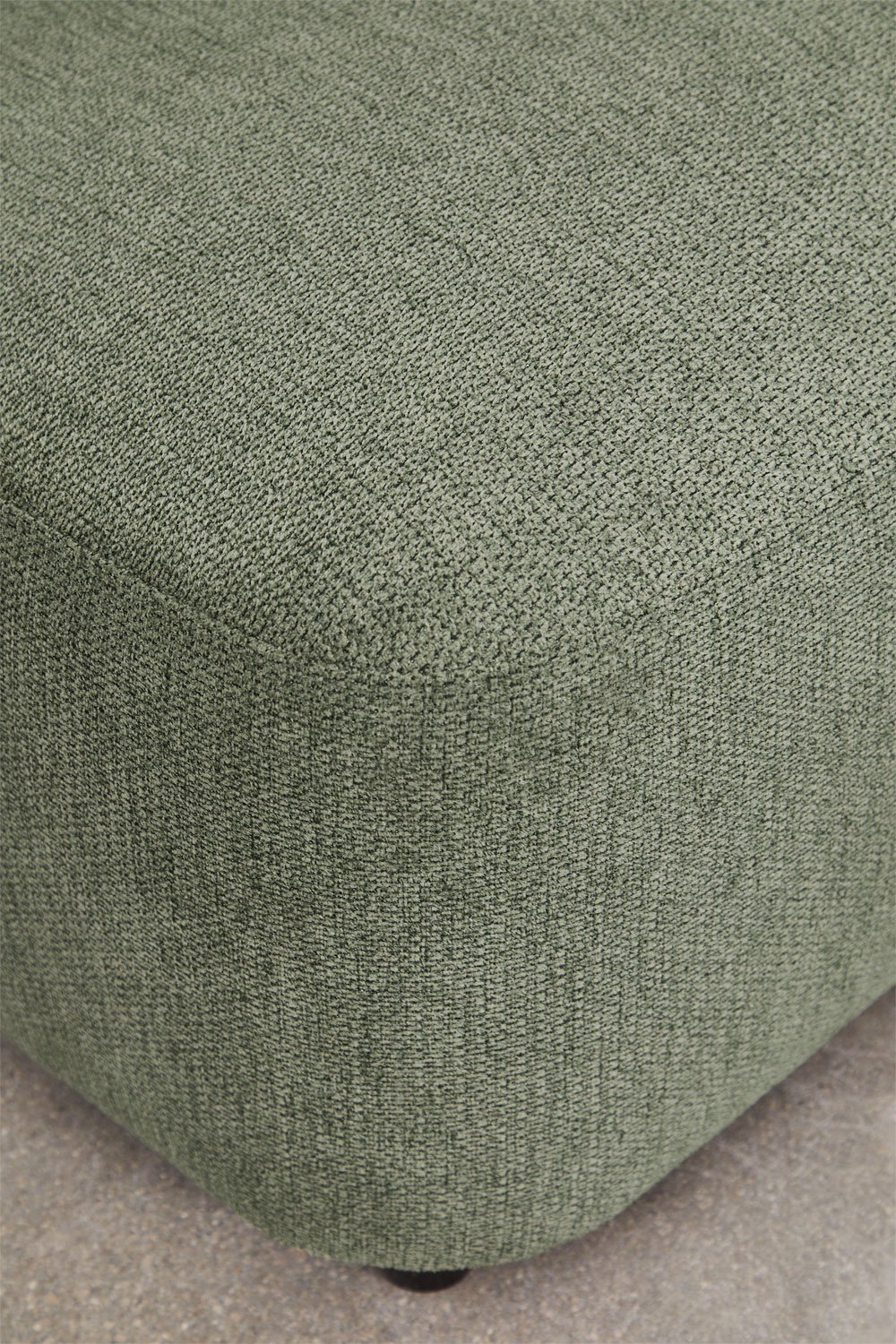 4-piece left chaise longue modular sofa in Coco chenille, gallery image 10