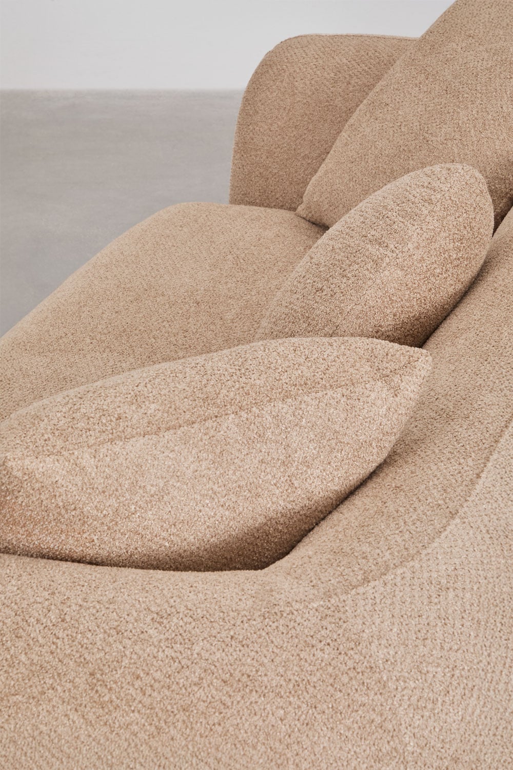 Living room set with 3-seater modular sofa and 2-seater sofa in Coco chenille, gallery image 7