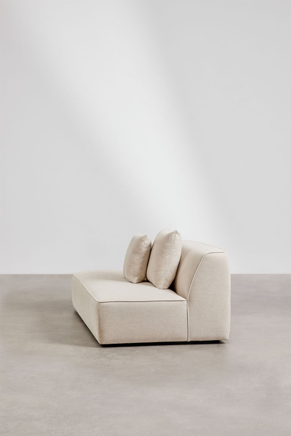 Left chaise module for Cardea upholstered modular sofa, gallery image 3