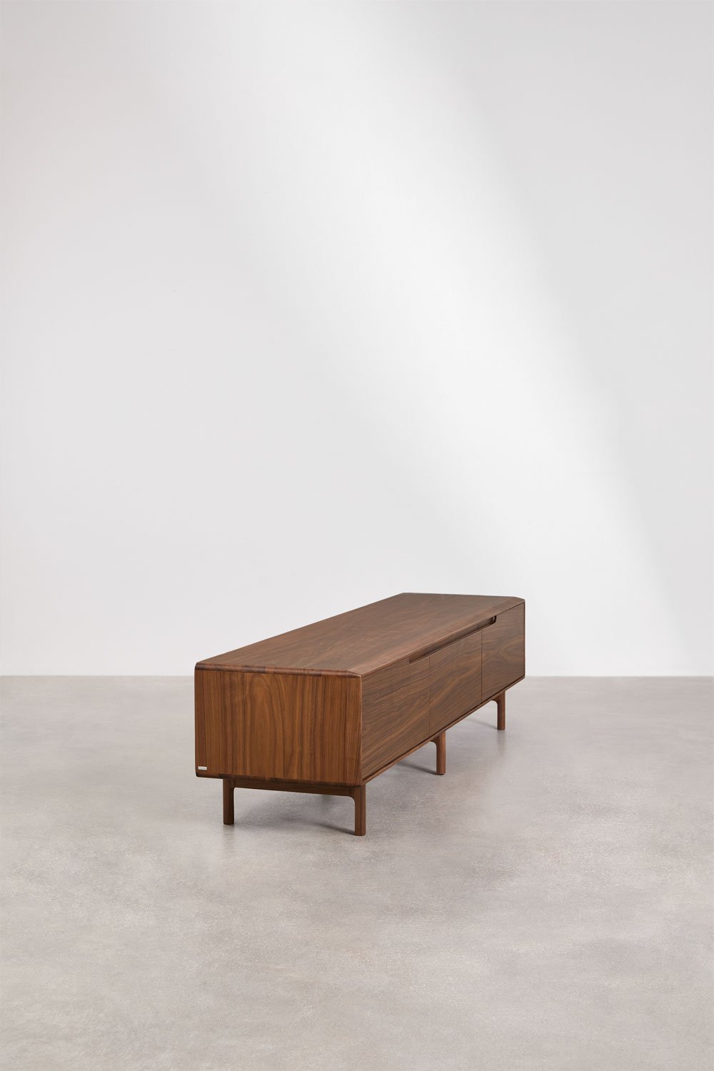 TV cabinet 180x45 cm in Treveris wood, gallery image 3