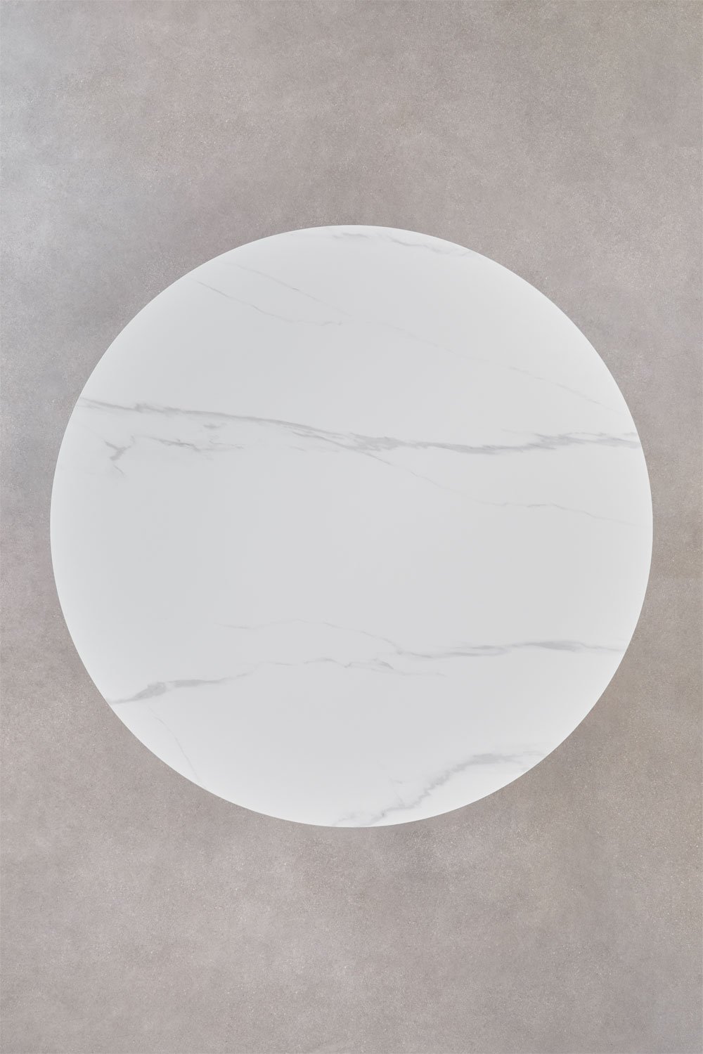 Aura round wooden dining table, gallery image 8