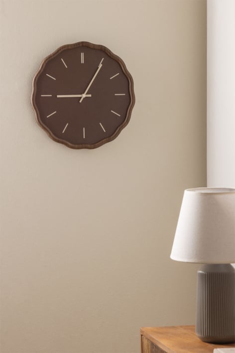 Wall clock in MDF Ø35 cm Tovarx