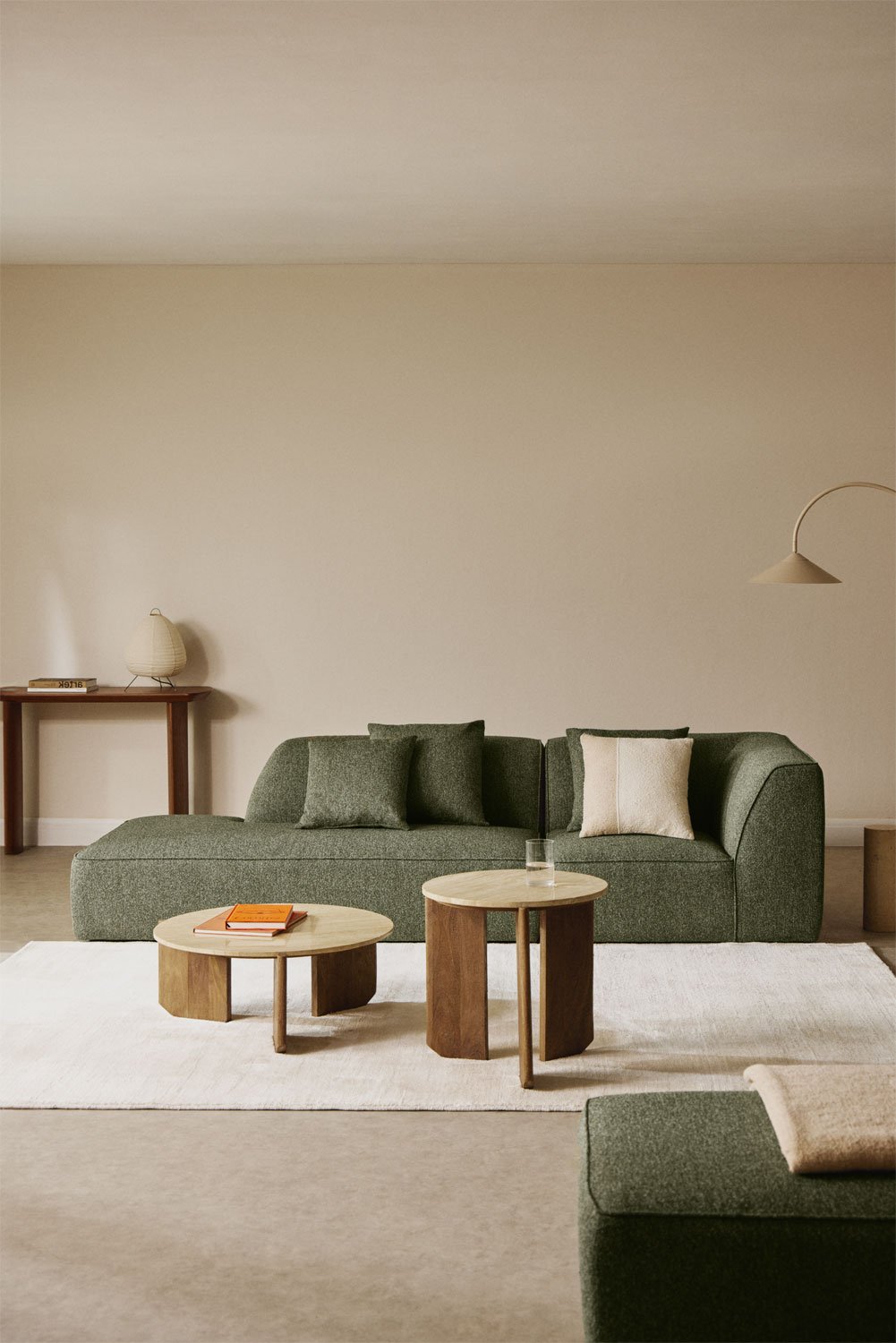 Cardea Upholstered 2-Piece Corner Modular Sofa with Left Chaise, gallery image 11