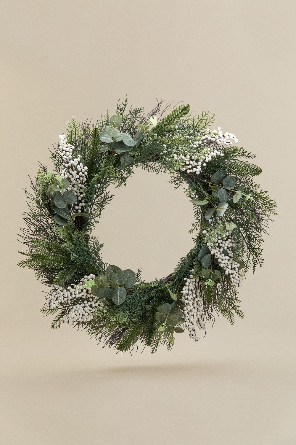 Decorative Christmas wreath Ø60 cm Danuy, gallery image 1