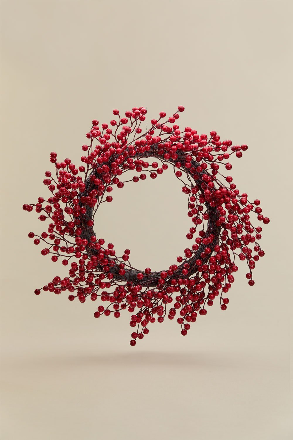 Christmas decorative wreath Ø60 cm Gianira, gallery image 1