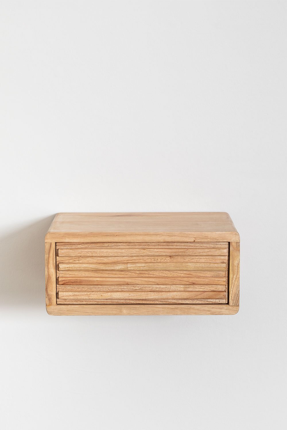 Pack of 2 Deleyna floating wooden nightstands, gallery image 4