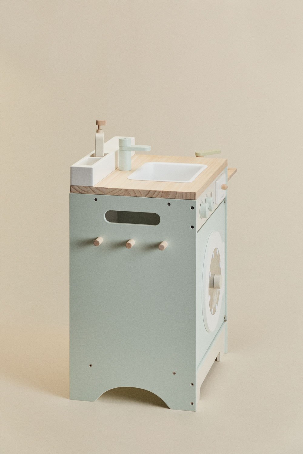 Glenn Kids Wooden Washing Machine, gallery image 6