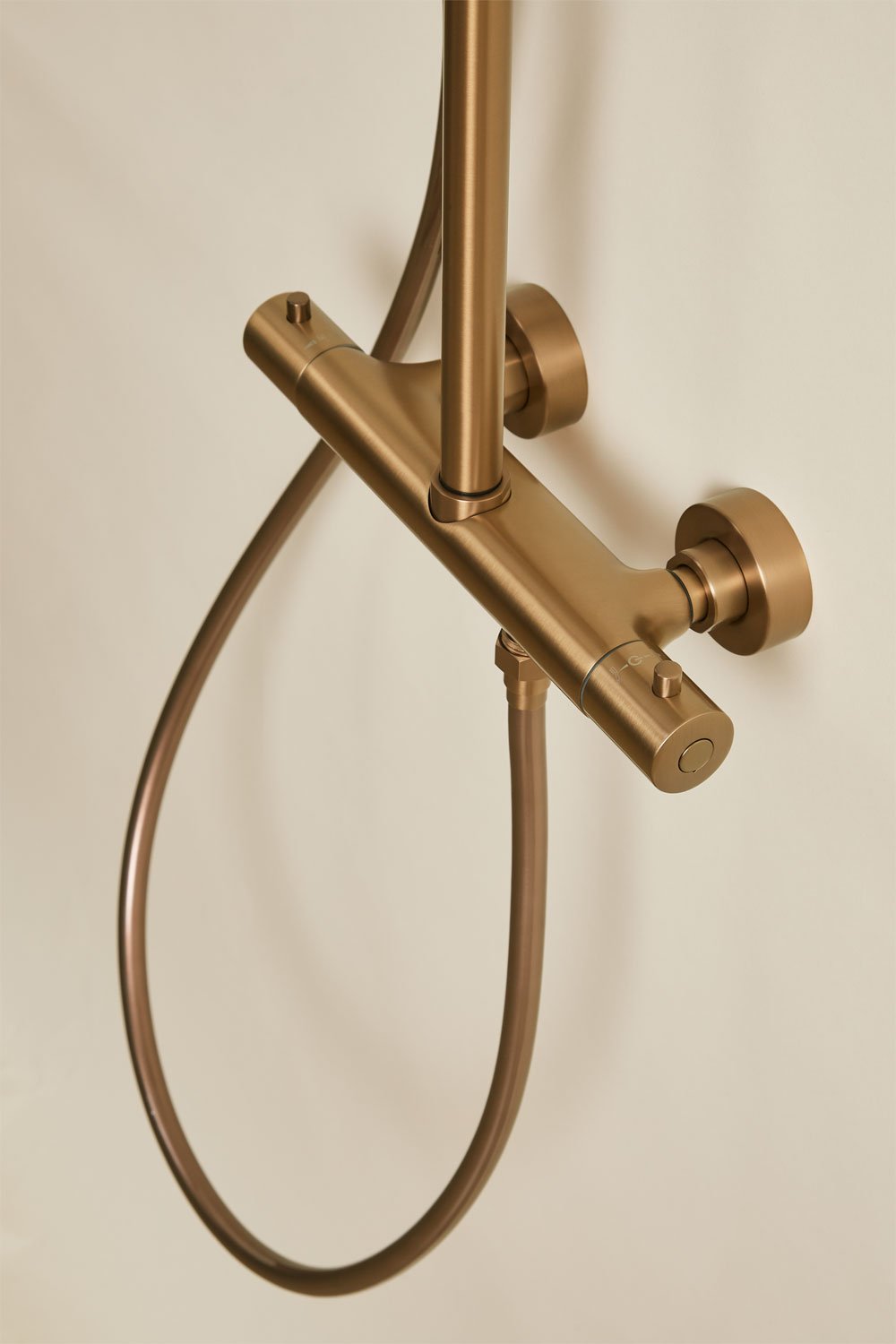 Thermostatic brass shower column Orveta, gallery image 8