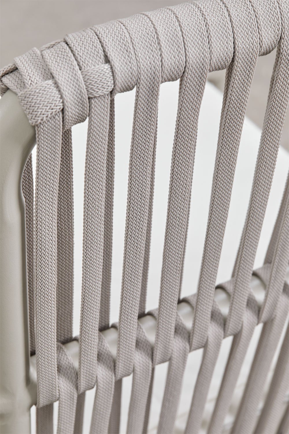 Stackable garden chair with aluminum armrests Alberta, gallery image 8