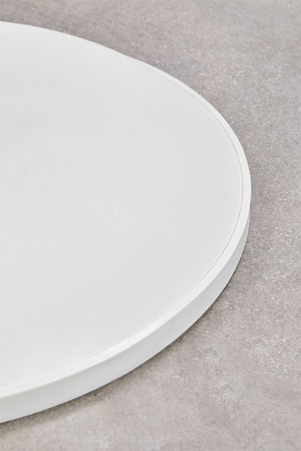 Round parasol base Ø50 cm in Zante concrete, gallery image 5