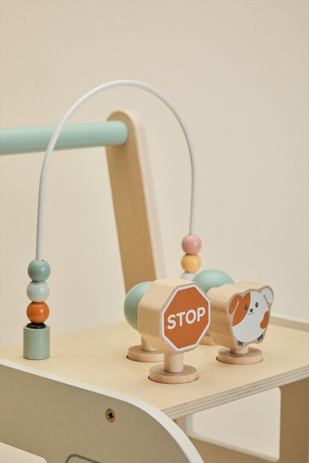 Giennah Kids multi-activity wooden walker, gallery image 7